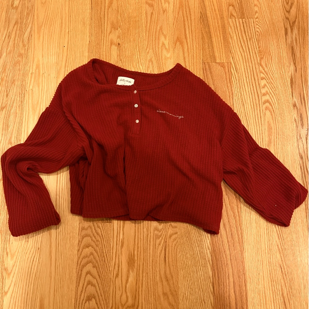 Golly Hicks Large Red Sweater
